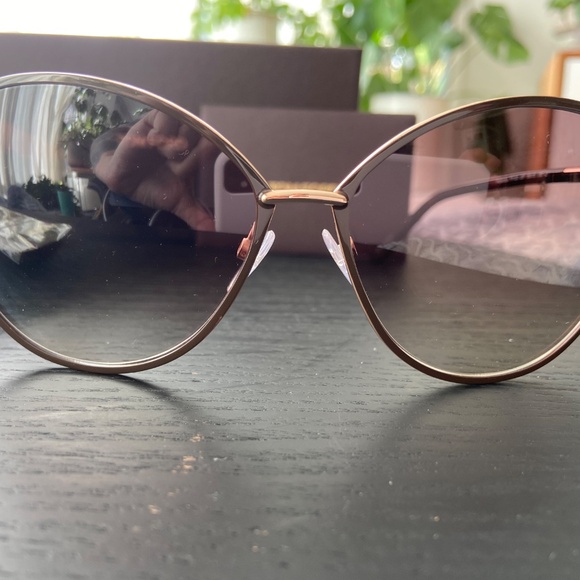 PENELOPE SUNGLASSES, SHINY BORDEAUX - Picture 2 of 8